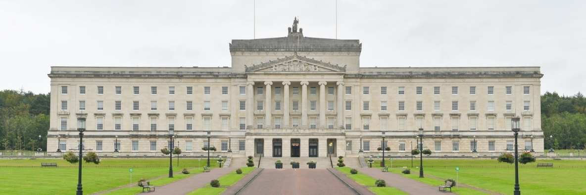 Stormont pictured from the bottom of the hill taken by Simon Graham.